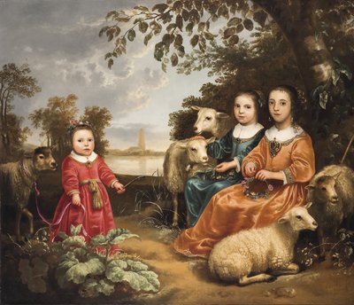 Girl in a Landscape by Aelbert Cuyp